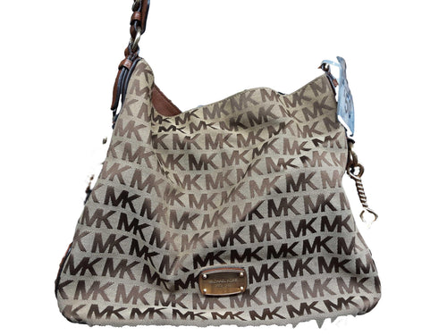 Michael Kors Aq-1611 Brown Purse / Handbag