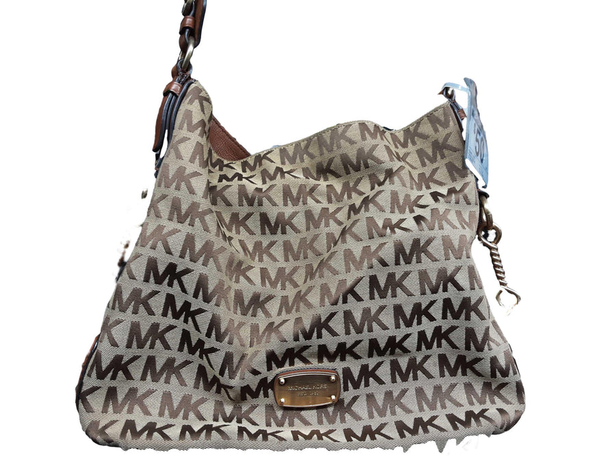 Michael Kors Aq-1611 Brown Purse / Handbag