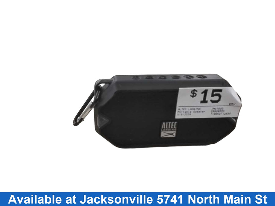 Altec Lansing Imw1000 Black Portable Speaker
