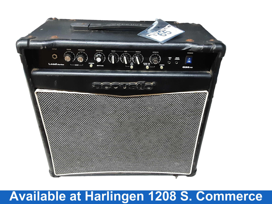 Acoustic G35fx Black Guitar Amplifier