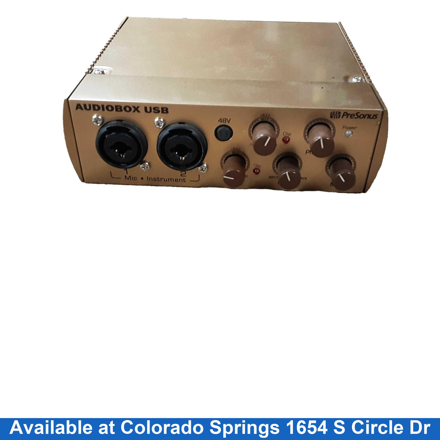 Presonus 2013 Audiobox Usb Gold Classic Audio Interface