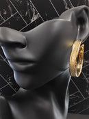 Bangle Earrings - Yellow Gold 10k (.417) 10.8 grams