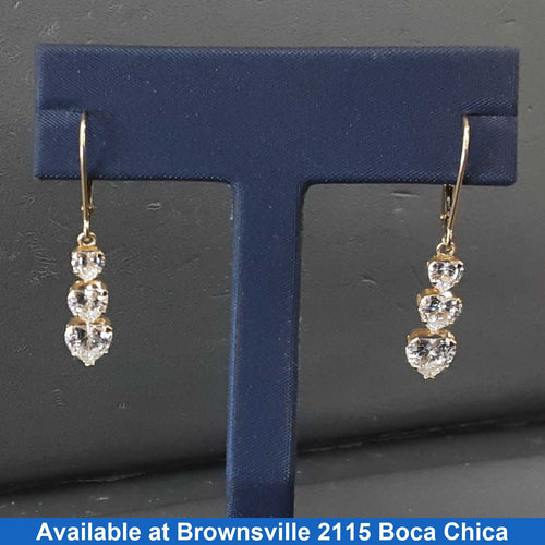 Earrings - Yellow Gold 14k (.585) 2.2 grams