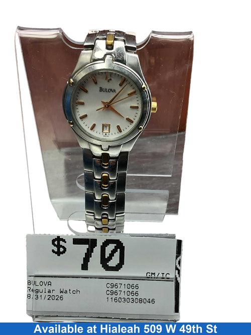 Bulova C9671066 Silver Regular Watch