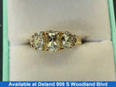 Women's Ring - Yellow Gold 10k (.417) 3 grams Size 8