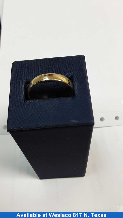 Ring - Wedding Band - Yellow Gold 10k (.417) 4.2 grams Size 13.5