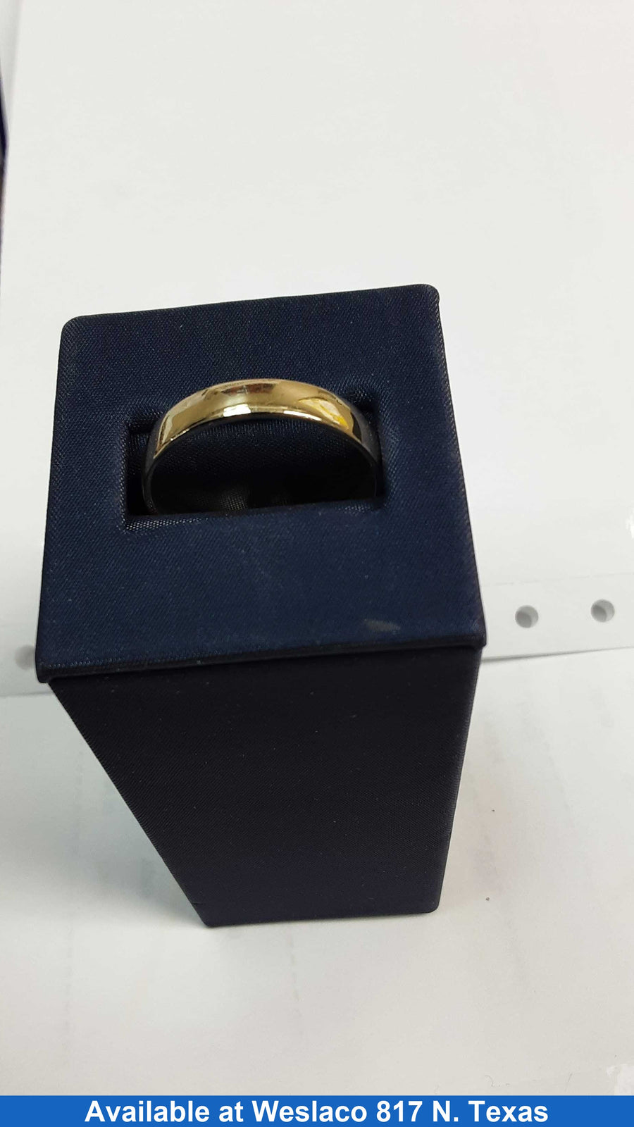 Ring - Wedding Band - Yellow Gold 10k (.417) 4.2 grams Size 13.5
