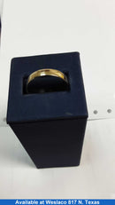 Ring - Wedding Band - Yellow Gold 10k (.417) 4.2 grams Size 13.5