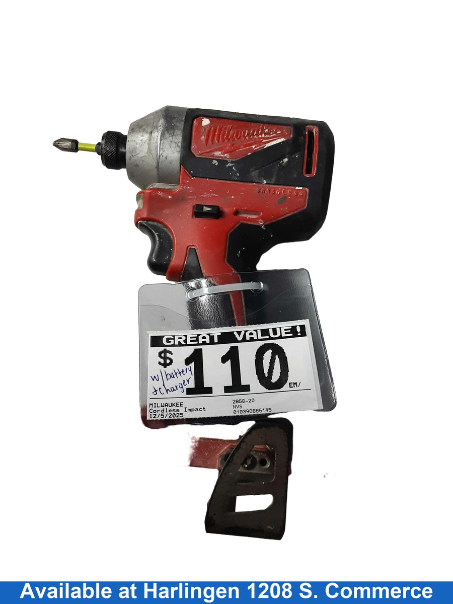 Milwaukee 2850-20 Red Cordless Impact Drill
