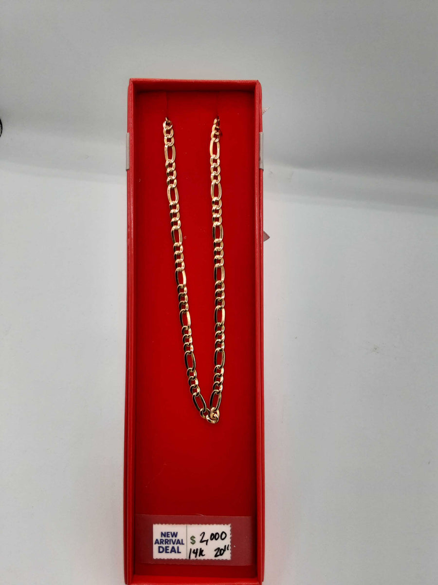Chain - Yellow Gold 14k (.585) 14.2 grams 20 inch
