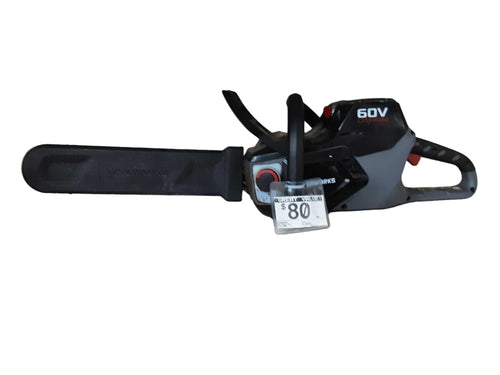 Powerworks Black Chain Saw