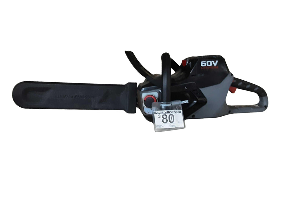 Powerworks Black Chain Saw