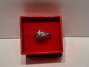 Ring - Engagement Set - White Gold 14k (.585) 4 grams Size 10