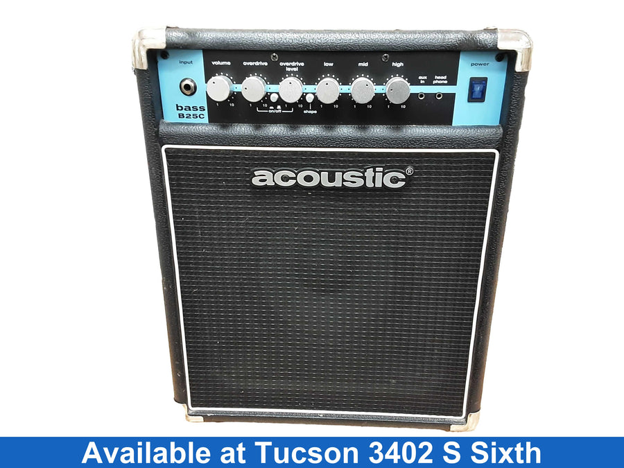 Acoustic B25c Black Guitar Amplifier