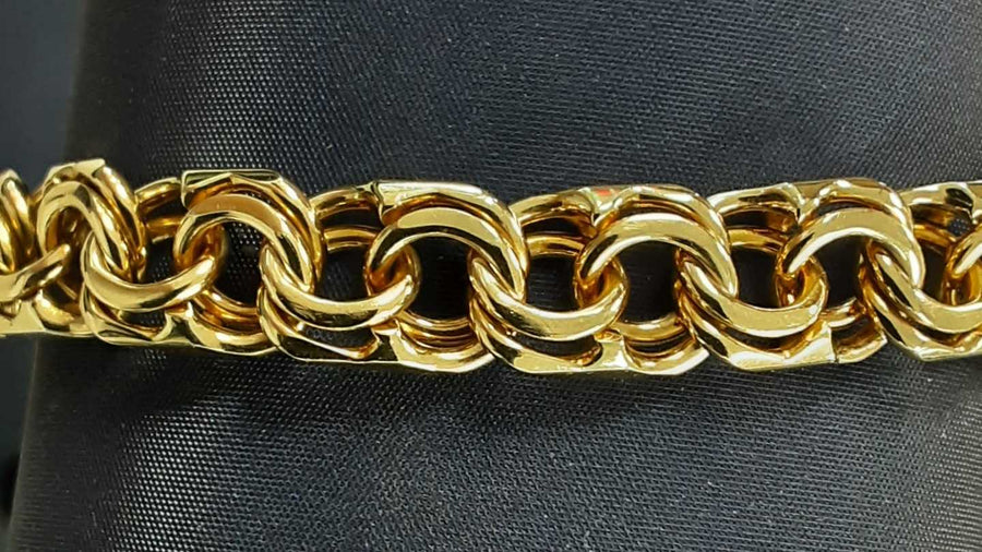 ID Bracelet - Yellow Gold 10k (.417) 48.3 grams 7 inch