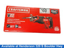 Craftsman Cmcs300 Red Cordless Reciprocating Saw