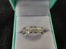Ring - Wedding Band - White Gold 10k (.417) 5 grams Size 11