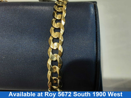 Bracelet - Yellow Gold 10k (.417) 15.4 grams 8 inch