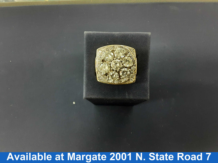 Men's Ring - Yellow Gold 14k (.585) 28.9 grams Size 10