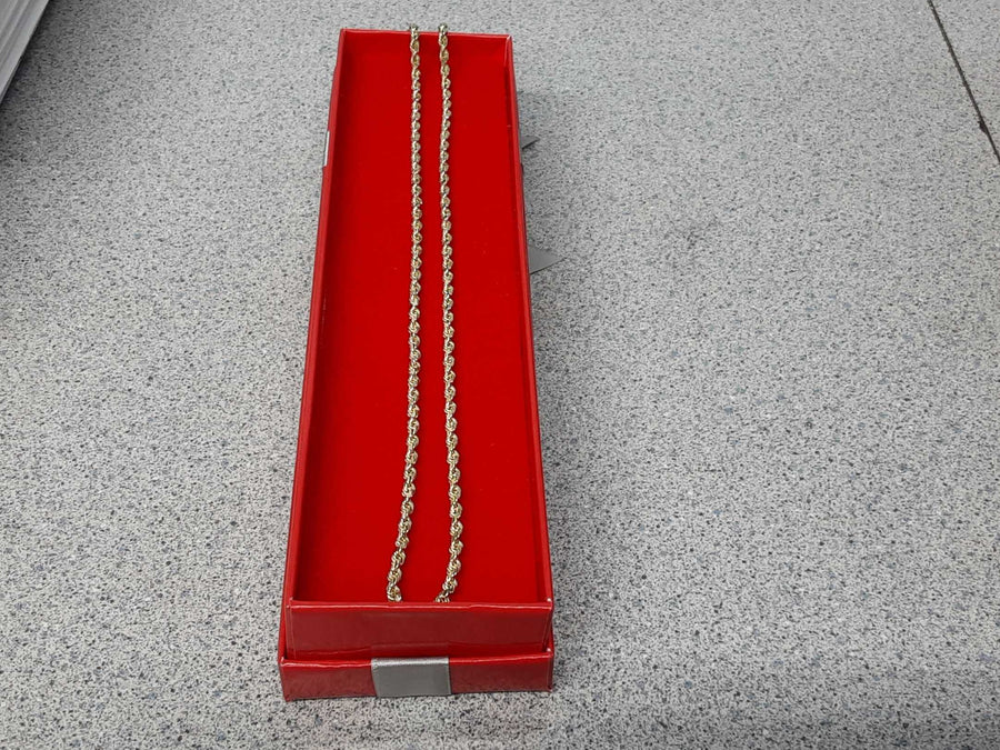 Rope Chain - Yellow Gold 10k (.417) 15.1 grams 20 inch