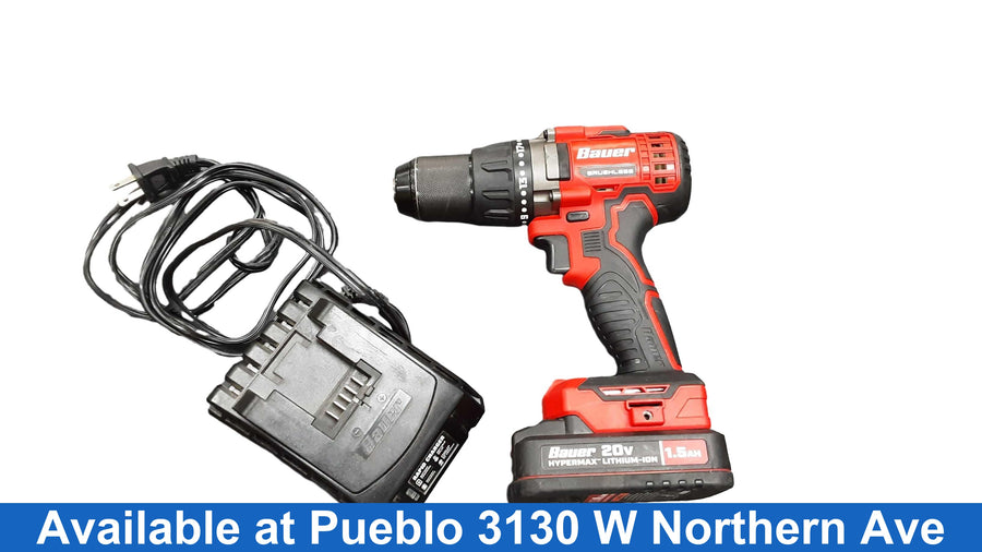 Bauer 2191cr-b Red Cordless Standard Drill