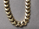 Cuban Link Chain - Yellow Gold 10k (.417) 20.9 grams 26 inch