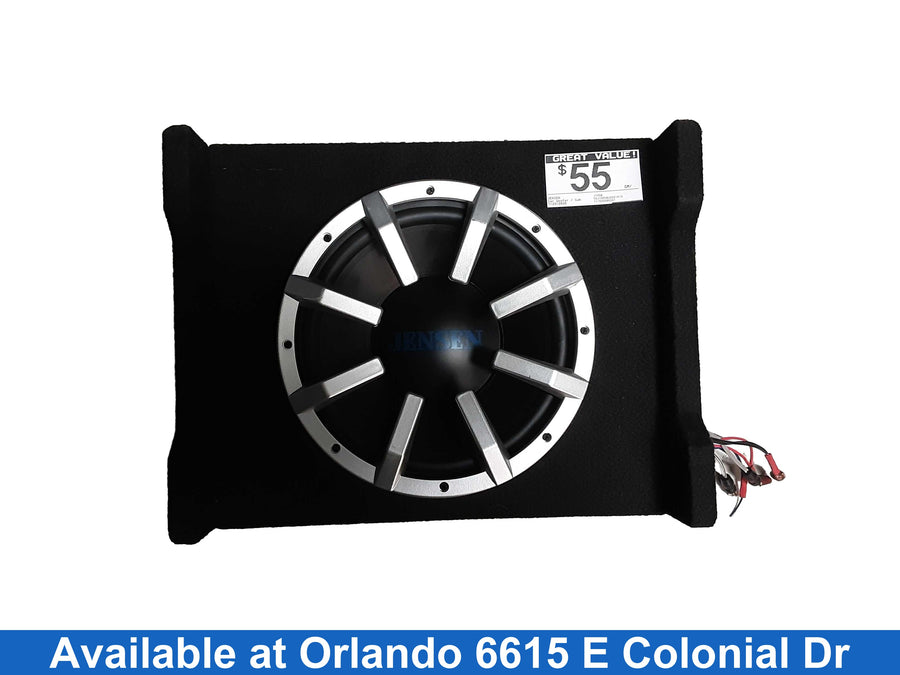 Jensen J1asb Black Car Sub-Woofer