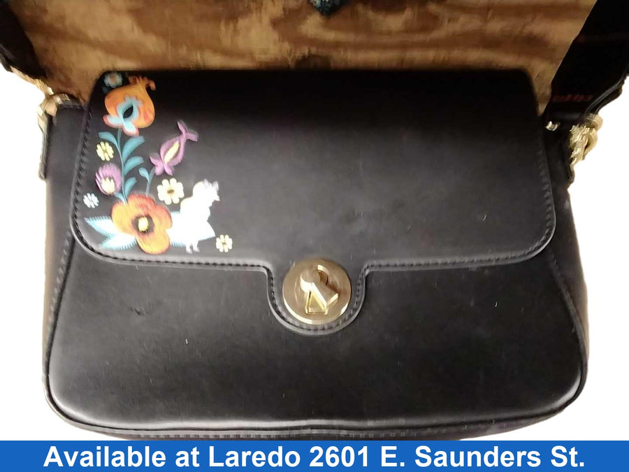 Loungefly Disney Alice In Wonderland Black Purse / Handbag