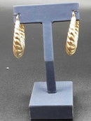 Shrimp Earrings - Yellow Gold 10k (.417) 4.7 grams