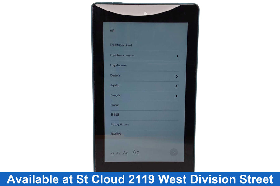 Amazon 7 9th Gen Blue Tablet