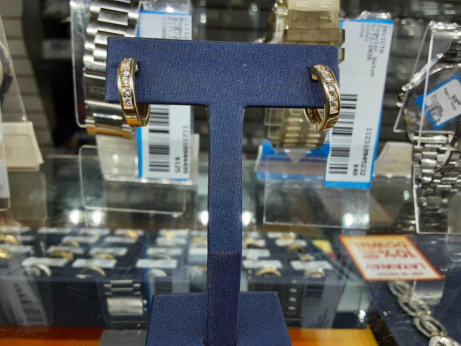 Bangle Earrings - Yellow Gold 14k (.585) 4.6 grams