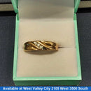 Ring - Wedding Band - Yellow Gold 10k (.417) 3.7 grams Size 20