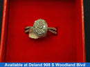 Women's Ring - White Gold 10k (.417) 3.7 grams Size 9
