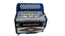 Norteno N1009 Blue Button Accordion