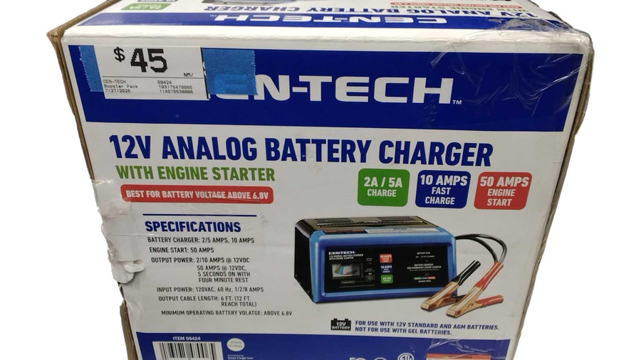 Cen-tech 59424 Blue Battery Booster / Jumper