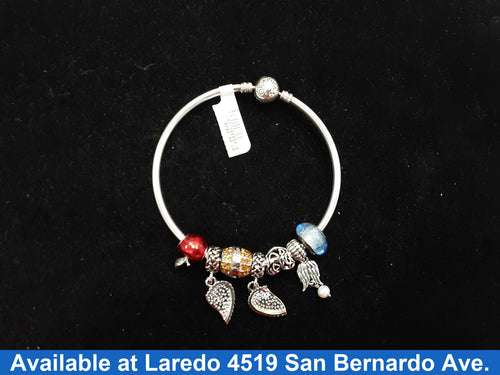 Bangle Bracelet - Silver 32.5 grams 8 inch