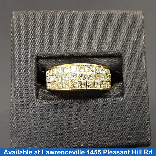 Ring - Wedding Band - Yellow Gold 14k (.585) 4.3 grams Size 6