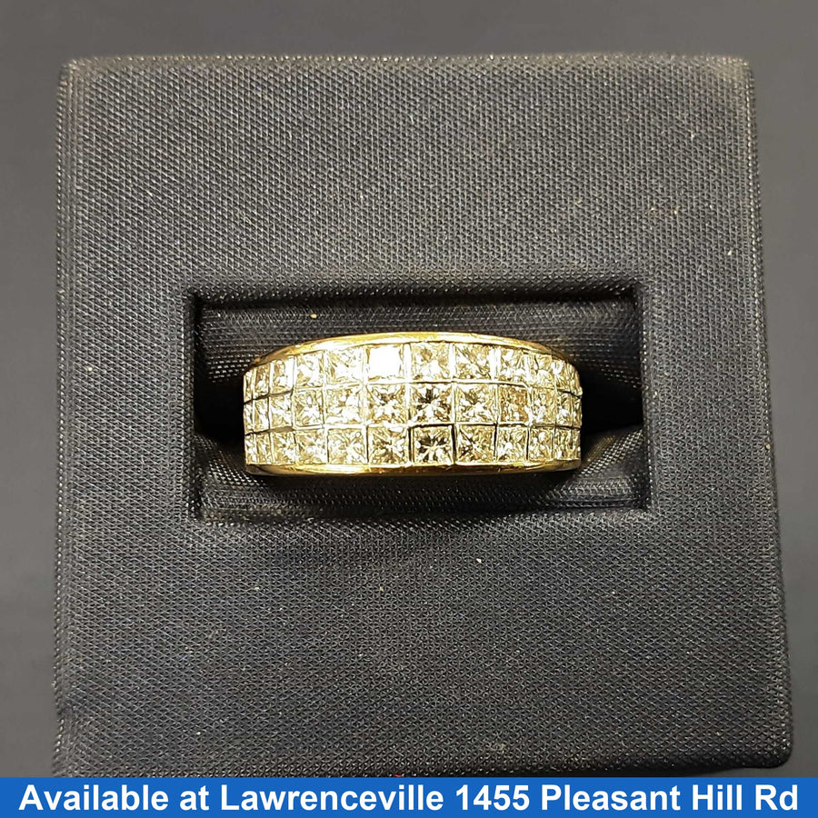 Ring - Wedding Band - Yellow Gold 14k (.585) 4.3 grams Size 6