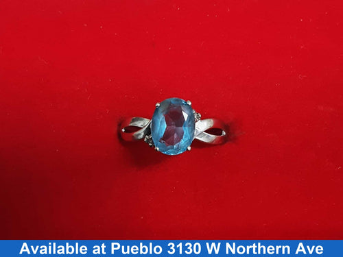 Women's Ring - White Gold 10k (.417) 1.9 grams Size 7