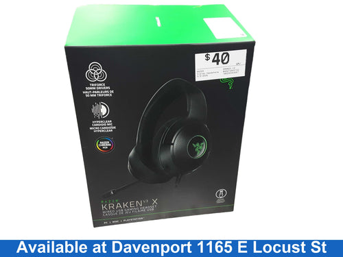 Razer Kraken V3 Black Stereo Headphone