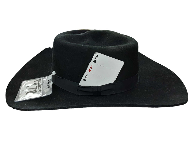 Rodeo King 3x Black Hat