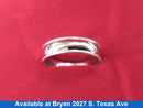 Ring - Wedding Band - White Gold 14k (.585) 5.4 grams Size 10