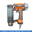 Ridgid R213bnf Orange Pneumatic Brad Nailer
