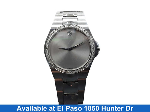 Movado 84 E7 1850 Silver Regular Watch