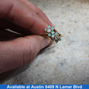 Women's Ring - Yellow Gold 10k (.417) 3.8 grams Size 6.5
