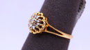 Women's Ring - Yellow Gold 10k (.417) 2.3 grams Size 8.5