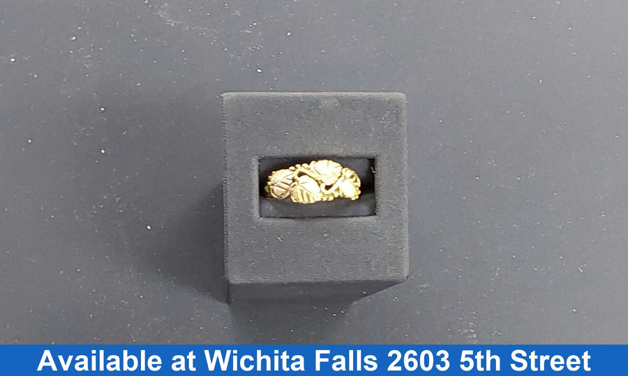 Women's Ring - Black Hills Gold 10k (.417) 5.2 grams Size 10