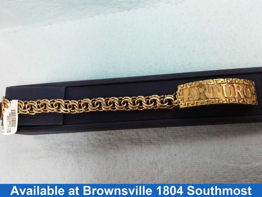 ID Bracelet - Yellow Gold 10k (.417) 35.8 grams 7 inch