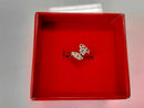 Ring - Wedding Set - Yellow Gold 14k (.585) 2.1 grams Size 20