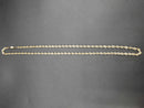 Rope Chain - Yellow Gold 10k (.417) 17.9 grams 26 inch